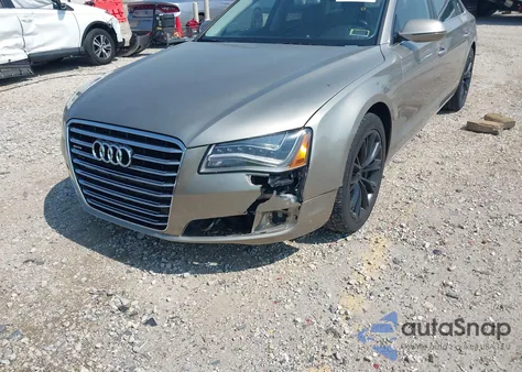 2014 Audi A8 L 3.0T из США, поврежденный, VIN WAURGAFD9EN004090